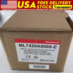 ONE NEW HONEYWELL ML7420A8088-E ML7420A8088E ELECTRIC VALVE ACTUATOR FAST SHIP