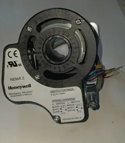 HONEYWELL 32003532-003 AUXILIARY SWITCH PACKAGE FOR HIGH VOLTAGE CIRCUITS