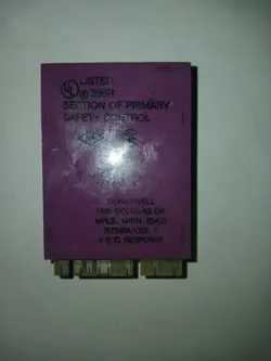 HONEYWELL UV FLAME AMPLIFIER R7249A1003