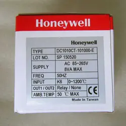 NEW HONEYWELL DC1010CT-101000-E TEMPERATURE CONTROLLER DC1010CT101000E