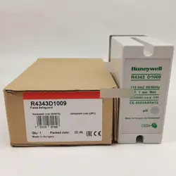 1PC NEW HONEYWELL R4343D1009 FLAME CONTROLLER RELAY FLAME DETECTO FAST SHIP#XR