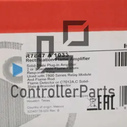 NEW 1PCS HONEYWELL R7847A1033 RECTIFICATION FLAME AMPLIFIER