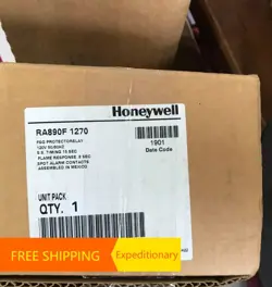 UPS SHIPPING HONEYWELL RA890F1270 PROTECTORELAY FLAME RELAY