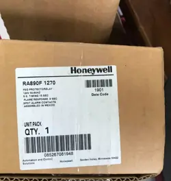 UPS SHIPPING HONEYWELL RA890F1270 PROTECTORELAY FLAME RELAY