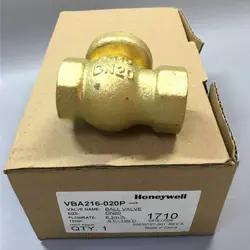 NEW HONEYWELL VBA216-020P ELECTRIC TWO-WAY BALL VALVE IN BOX FREE SHIPPING