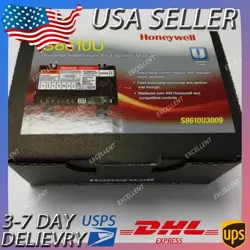 NEW HONEYWELL S8610U3009 UNIVERSAL INTERMITTENT PILOT IGNITION MODULE IN BOX