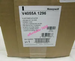 NEW HONEYWELL V4055A1296 ACTUATOR FEDEX OR DHL