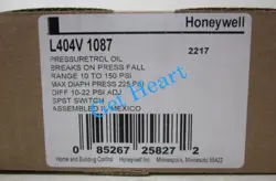 L404V 1087 NEW HONEYWELL L404V1087 PRESSURETROL CONTROLLER  FEDEX OR DHL OR UPS