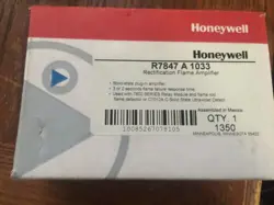NEW HONEYWELL R7847 A 1033 RECTIFICATION FLAME AMPLIFIER  FEDEX OR DHL OR UPS
