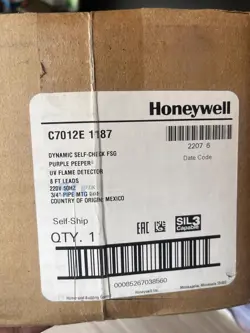 HONEYWELL C7012E 1187 C7012E1187 FLAME DETECTOR NEW & GENUINE 1PCS