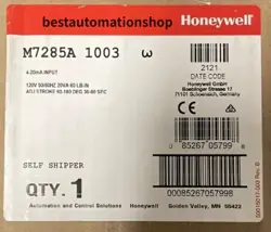 1 YEAR WARRANTY EXPRESS NEW HONEYWELL M7285A1003 DAMPER ACTUATOR M7285A 1003