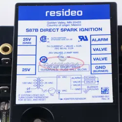 ONE NEW HONEYWELL - RESIDEO S87B1016 S87B-1016 DIRECT SPARK IGNITION CONTROL