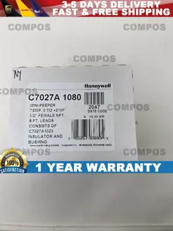 NEW 1PC HONEYWELL C7027A1080/U C7027A1080U 1 YEAR WARRANTY#XR