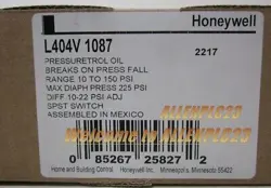 HONEYWELL L404V1087 PRESSURETROL CONTROLLER L404V1087