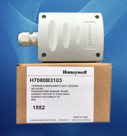 NEW HONEYWELL H7080B3103 DUCT TEMPERATURE AND HUMIDITY SENSOR