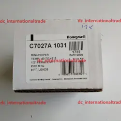 NEW HONEYWELL C7027A1031 MINI-PEEPER ULTRAVIOLET FLAME DETECTOR C7027A 1031 #NN