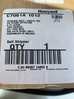 1PC NEW HONEYWELL C7061A1012 UV DETECTION FLAME DETECTOR