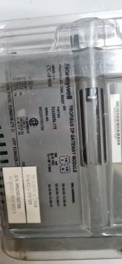 HONEYWELL CC-IP0101 51410056-175 PROFIBUS GATEWAY MODULE DP-2 24VDC