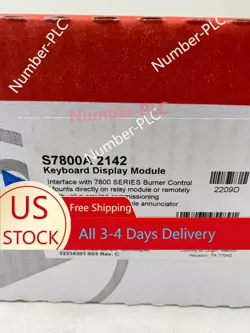 ONE NEW HONEYWELL R7847C1005 AUTOMATIC PROGRAMMING BURNER CONTROLLER