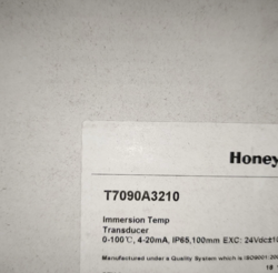 NEW HONEYWELL T7090A3210