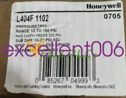 1PCS NEW HONEYWELL L404F1102 PRESSURE SWITCH FREE SHIPPING/