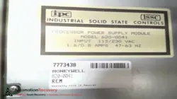 HONEYWELL 620-0041 PROCESSOR