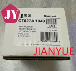 HONEYWELL C7027A1049 FLAME DETECTOR SENSOR (FEDEX OR DHL)