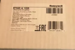 HONEYWELL R7849A1098 R7849A 1098 R7849 A 1098 ULTRAVIOLET AMPLIFIER