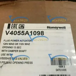 NEW 1PCS HONEYWELL V4055A1098 POWER GAS VALVE ACTUATOR V4055A 1098