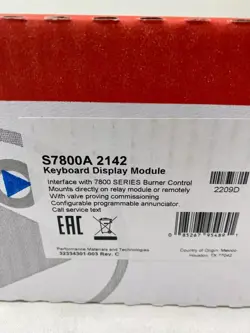 ONE HONEYWELL R7847C1005 AUTOMATIC PROGRAMMING BURNER CONTROLLER NEW