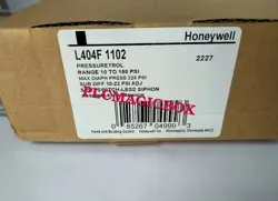 NEW HONEYWELL L404F1102 PRESSURE SWITCH L404F 1102 EXPEDITED SHIPPING/DA #P