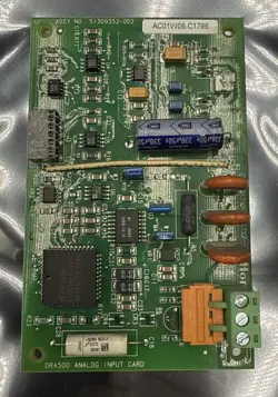 HONEYWELL 51309352-002 DR4500 CHART RECORDER ANALOG INPUT CARD
