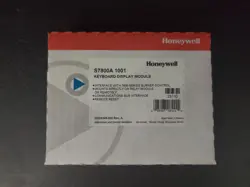 HONEYWELL S7800A1001 BURNER CONTROL KEYBOARD DISPLAY MODULE NEW