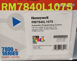 NEW HONEYWELL RM7840L 1075 BURNER CONTROL RM7840L1075