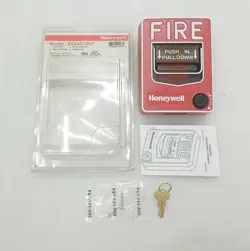 HONEYWELL S464G1007 ADDRESSABLE MANUAL PULL STATION / NON CODED FIRE ALARM BOX