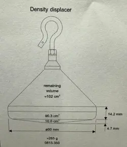 S0815350 MOUNTING DISPLACER