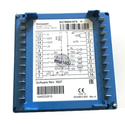 1PCS HONEYWELL EC7850A 1072 230V MOD 2 SEC PURGE BURNER CONTROLLER NEW