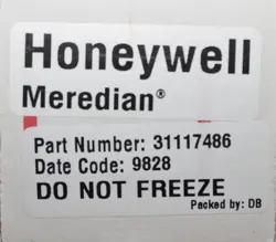 HONEYWELL MEREDIAN 31117486 REFERNCE ELECTRODE FOR ANALYZER