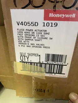 HONEYWELL  V4055D 1019 V4055D1019 FLUID POWER ACTUATOR