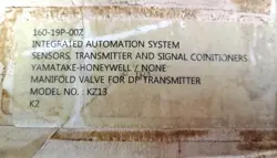 YAMATAKE-HONEYWELL KZ13 DP TRANSMITTER 160-19P-00Z