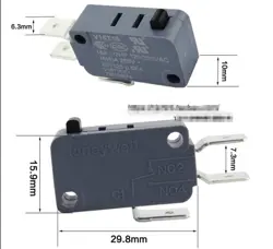 1PC HONEYWELL V15T16-C1 16A 250V MICRO LIMIT SWITCH NEW