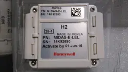 NEW HONEYWELL / MIDAS-E-LEL / GAS DETECTOR, H2, 1PCS