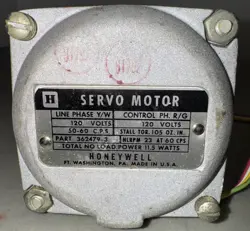 HONEYWELL 120V SERVO MOTOR 362479-3 UNTESTED