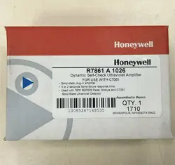 1PC HONEYWELL R7861 A 1026 SELF CHECK ULTRAVIOLET FLAME AMPLIFIER NEW R7861A1026