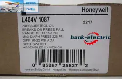 L404V 1087 NEW HONEYWELL L404V1087 PRESSURETROL CONTROLLER FASTSHIPPING DHL