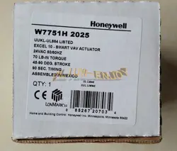 ONE HONEYWELL SMART VAV ACTUATOR W7751H 2025 W7751H2025 NEW