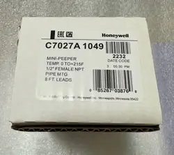  C7027A 1049 HONEYWELL FLAME DETECTOR SENSOR IN BOX C7027A1049