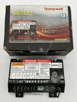 HONEYWELL S8610U3009 UNIVERSAL INTERMITTENT PILOT IGNITION CONTROL MODULE