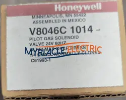 HONEYWELL V8046C 1014 PILOT GAS SOLENOID IN BOX V8046C1014