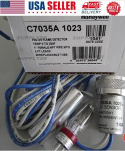 HONEYWELL C7035A 1023 BURNER FLAME SENSOR 1PC NEW FAST SHIPPING C7035A1023